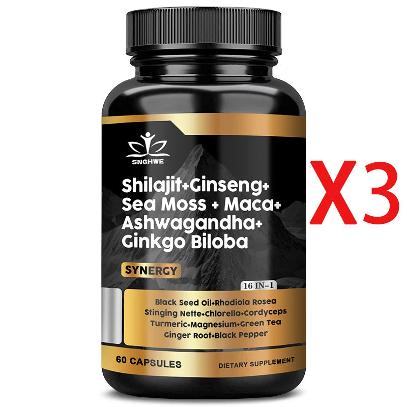 Shilajit et plantes en gélules SNGHWE – CLEVI Paris