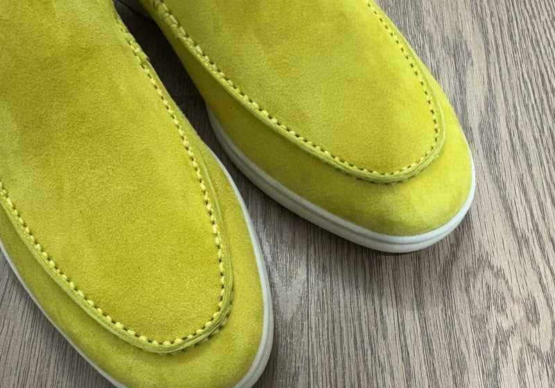 Mocassins Daim Suède Homme Multicolore – CLEVI Paris