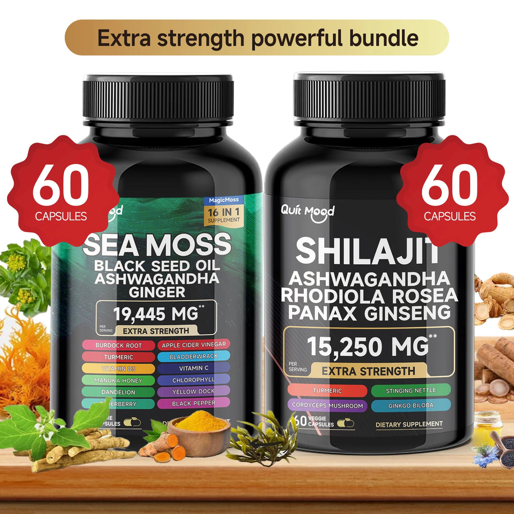 Shilajit ou mousse de mer Quitmood – CLEVI Paris