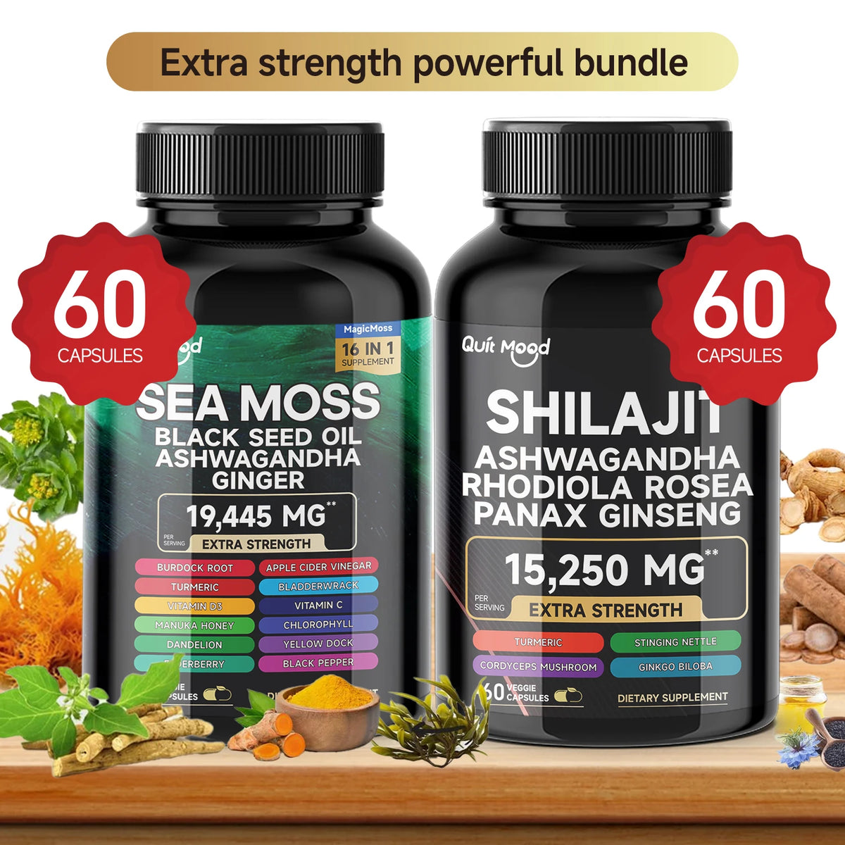 Shilajit ou mousse de mer Quitmood – CLEVI Paris
