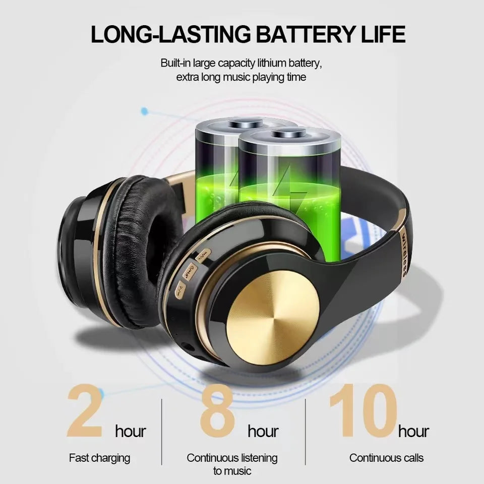 Casque EOENKK T5 Bluetooth 5.1 HiFi Pliable Filaire/Sans Fil – CLEVI Paris