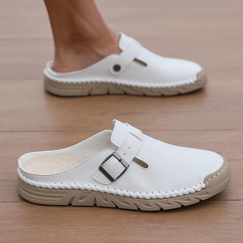 Mules Loafers Homme Cuir Semelle EVA | 5 Coloris – CLEVI Paris