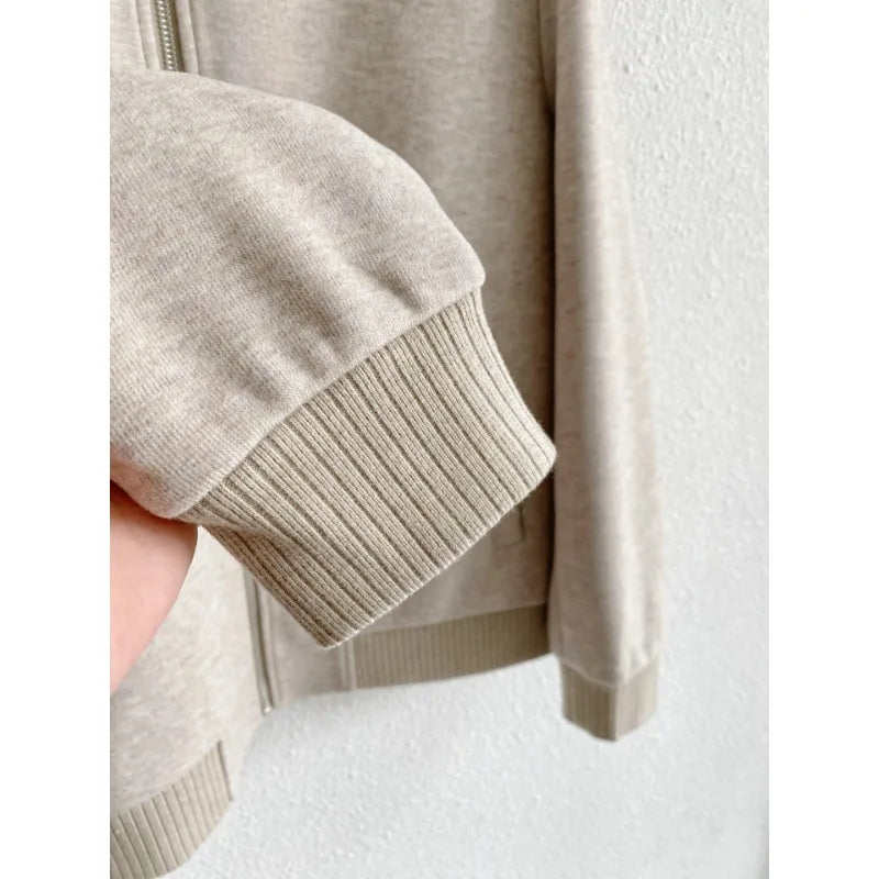 Veste homme d’hiver zippée à double col – CLEVI Paris