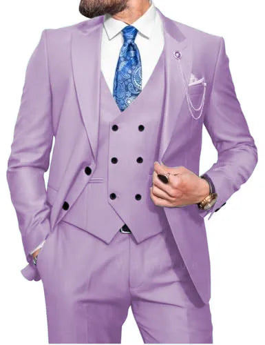 Costume 3 pièces homme coupe ajustée – CLEVI Paris