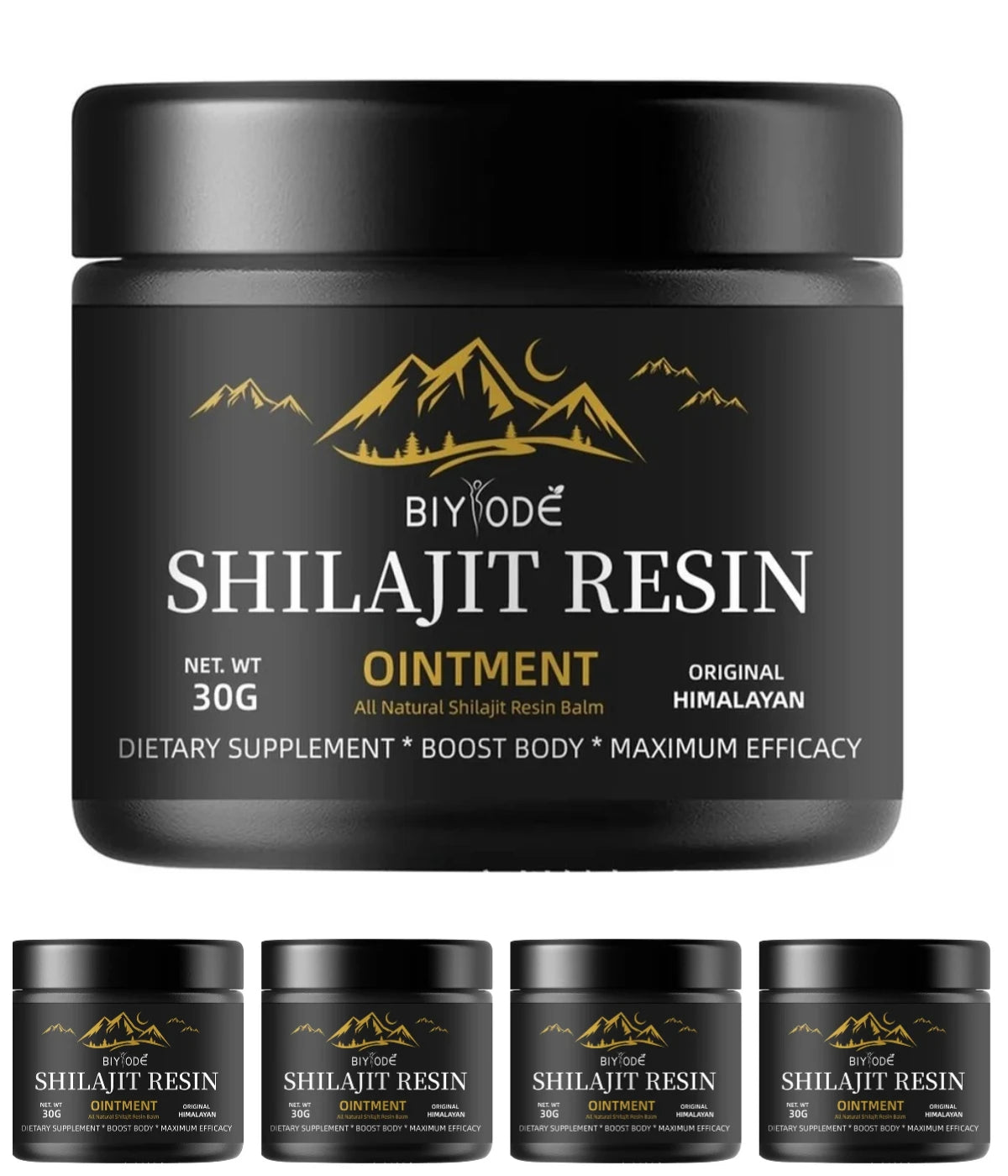 Résine de shilajit Biyode, 30 g – CLEVI Paris