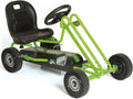 Kart à pédales enfant vert siège réglable – CLEVI Paris