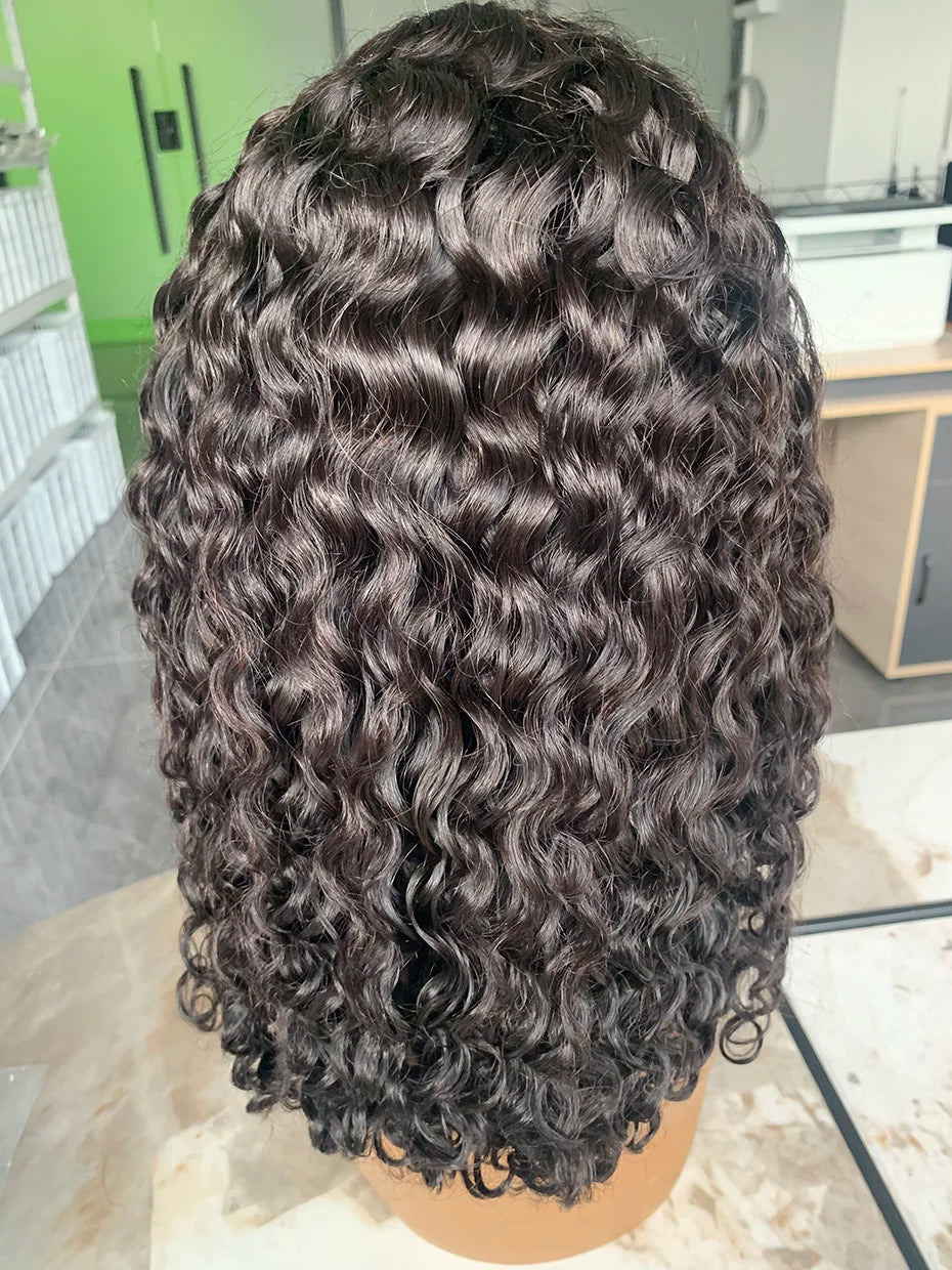 Perruque Lace Frontal Water Wave Cheveux Vietnamiens Remy Hair | 13x4, 13x6, 5x5, 2x6 | Densité 250-300% | 10-22 Pouces – CLEVI Paris