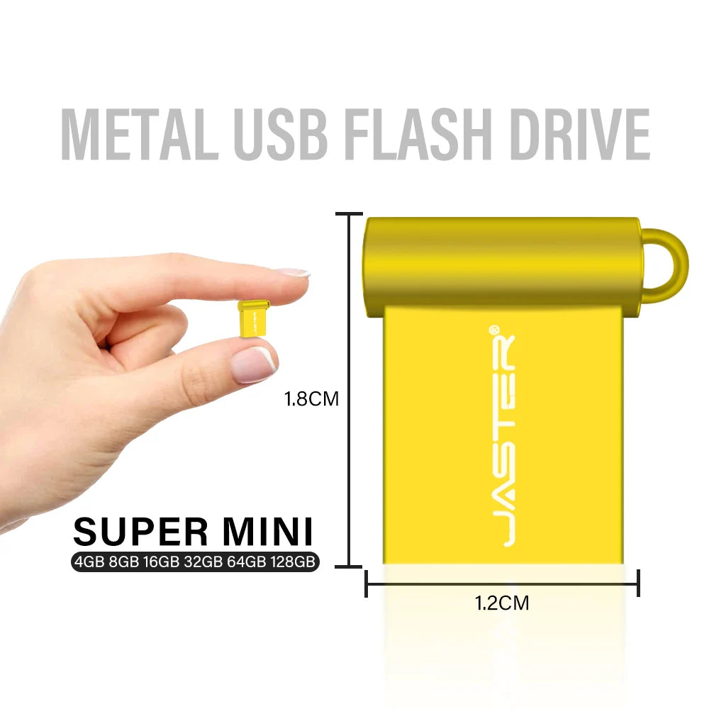 Clé USB 3.0 Mini Métal jusqu'à 128 Go – CLEVI Paris