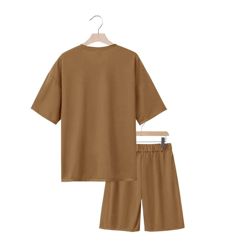 Ensemble homme t-shirt ample et short – CLEVI Paris