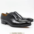 Chaussures Oxford en cuir à lacets – CLEVI Paris