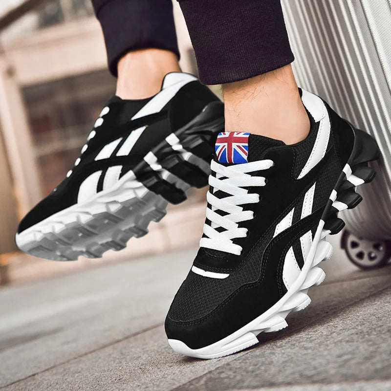 Sneakers Running Homme Respirantes – CLEVI Paris