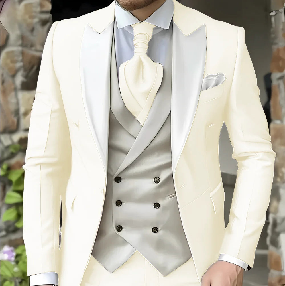 Costume 3 pièces élégant pour homme – CLEVI Paris