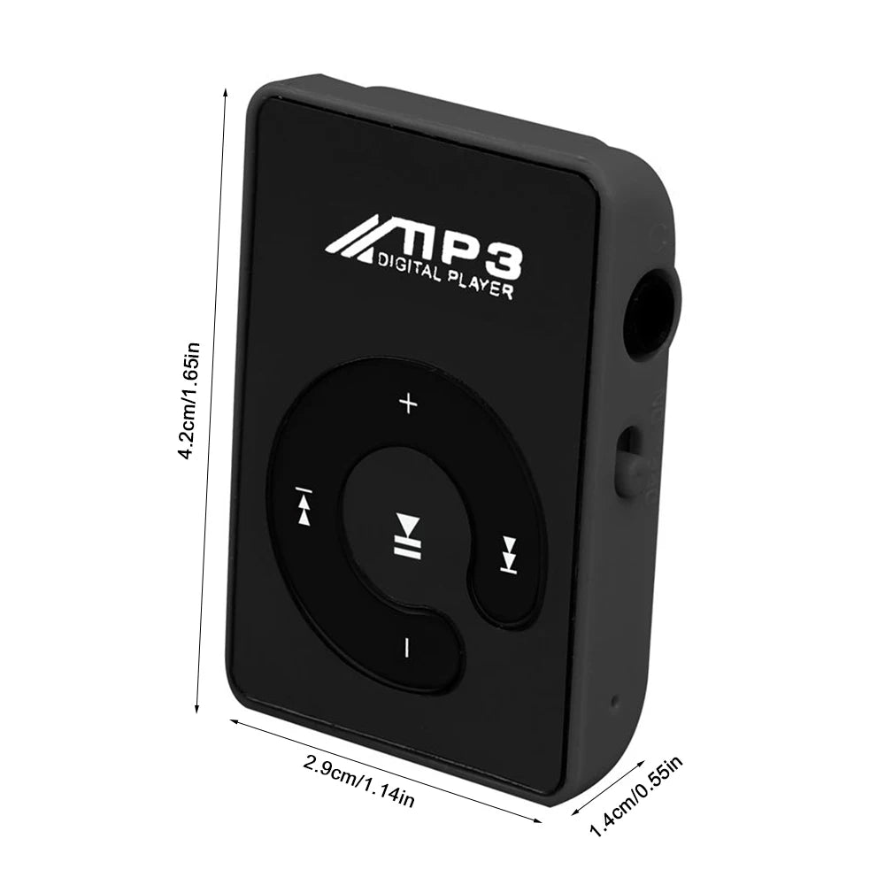 SEamopar Mini Lecteur MP3 Clip TF 16Go 4h Ultra-Compact 26g – CLEVI Paris