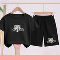 Ensemble enfant imprimé à col rond – CLEVI Paris