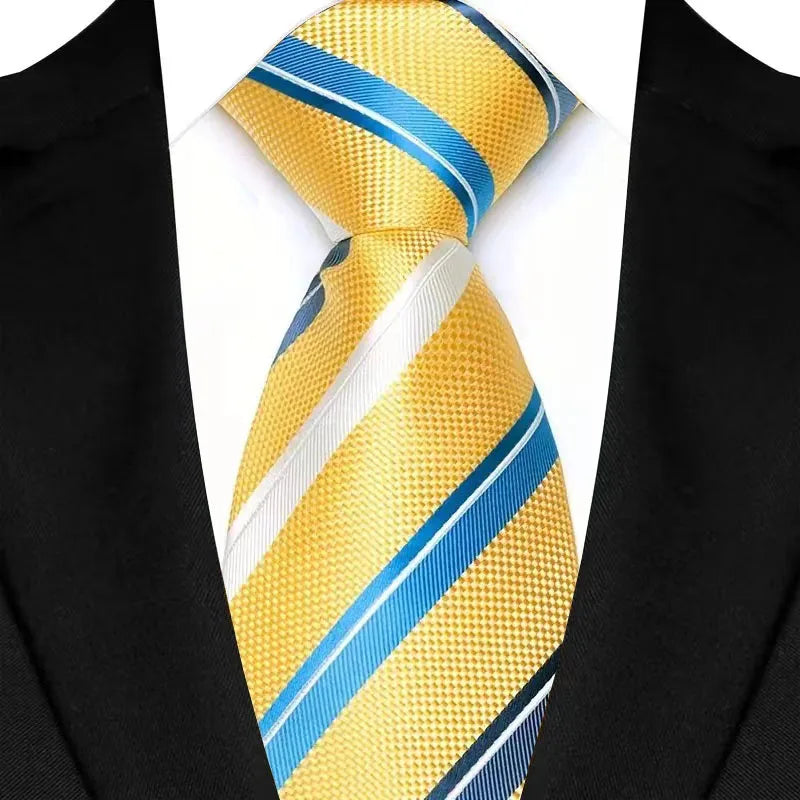 Cravate homme en polyester 8 cm – CLEVI Paris