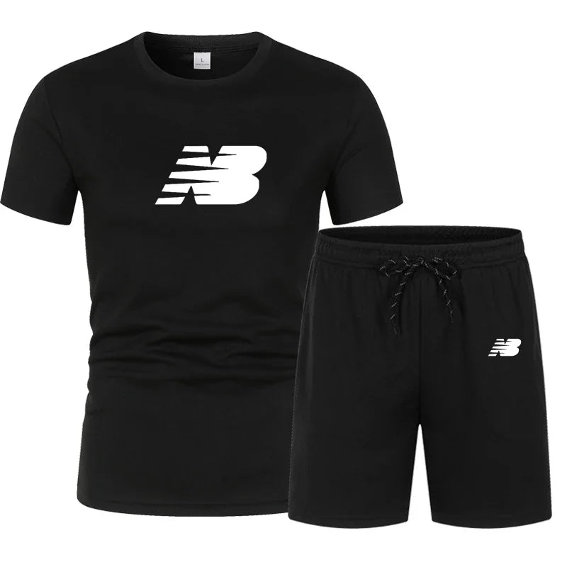 Ensemble homme été uni en polyester – CLEVI Paris