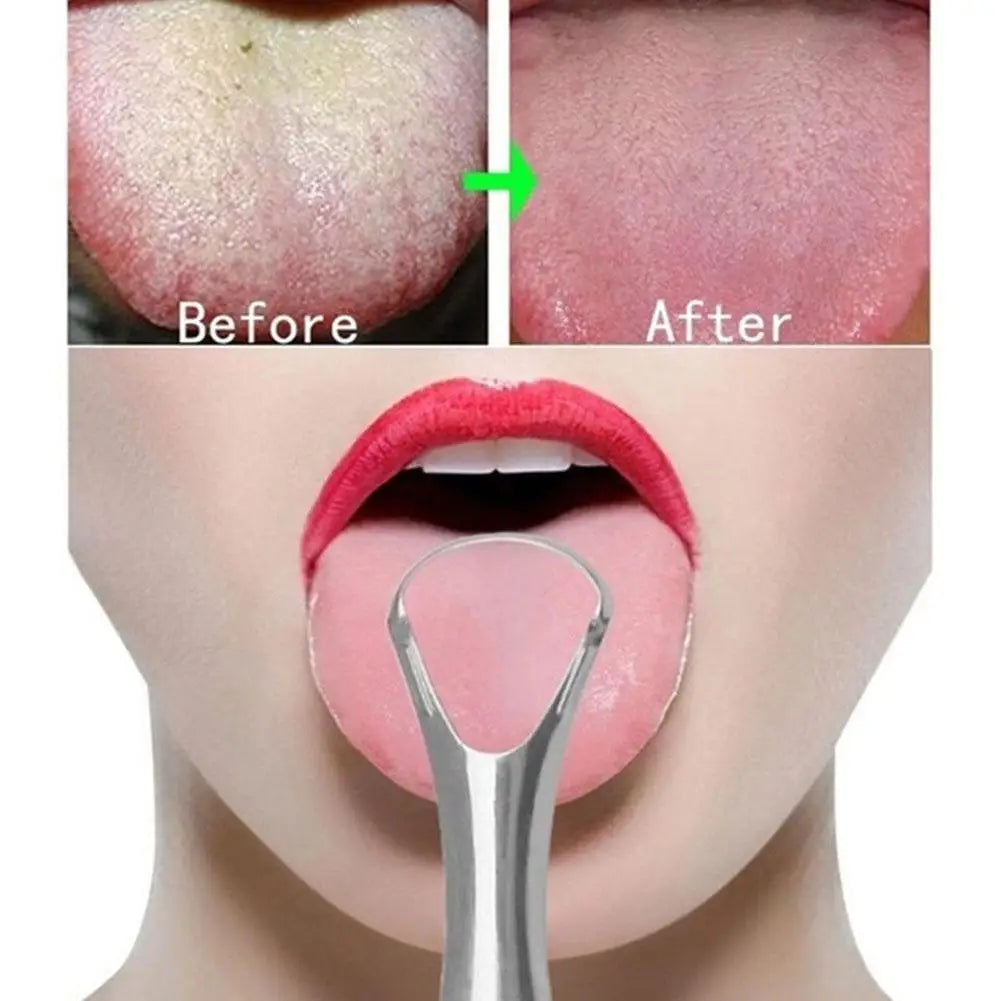 Gratte-langue en acier inoxydable – CLEVI Paris