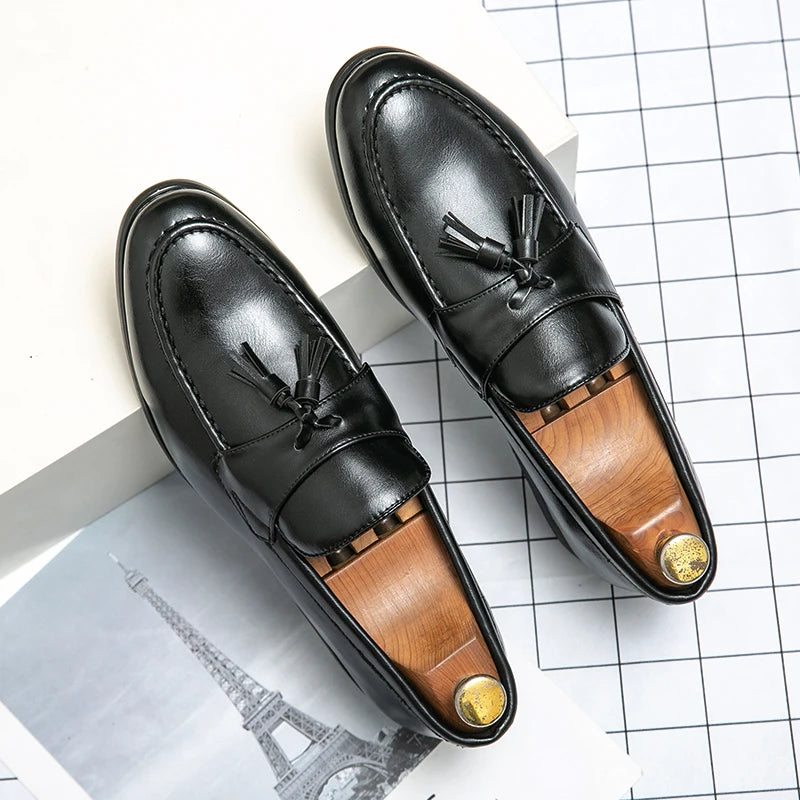 Mocassins en Cuir Décontractés pour Homme – CLEVI Paris