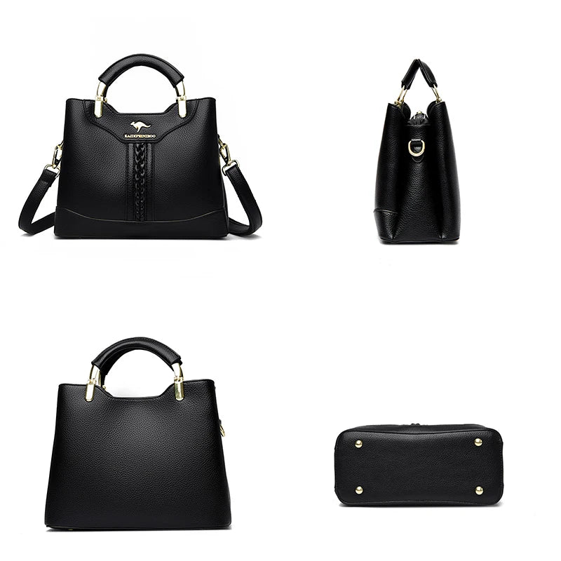 Sac bandoulière femme en matière PU – CLEVI Paris