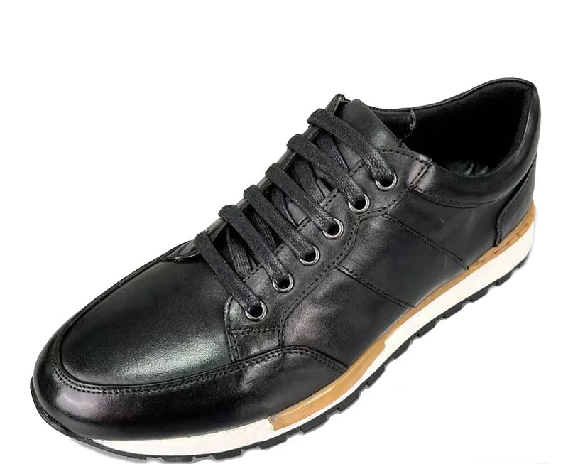 Sneakers Cuir Suède Homme – CLEVI Paris