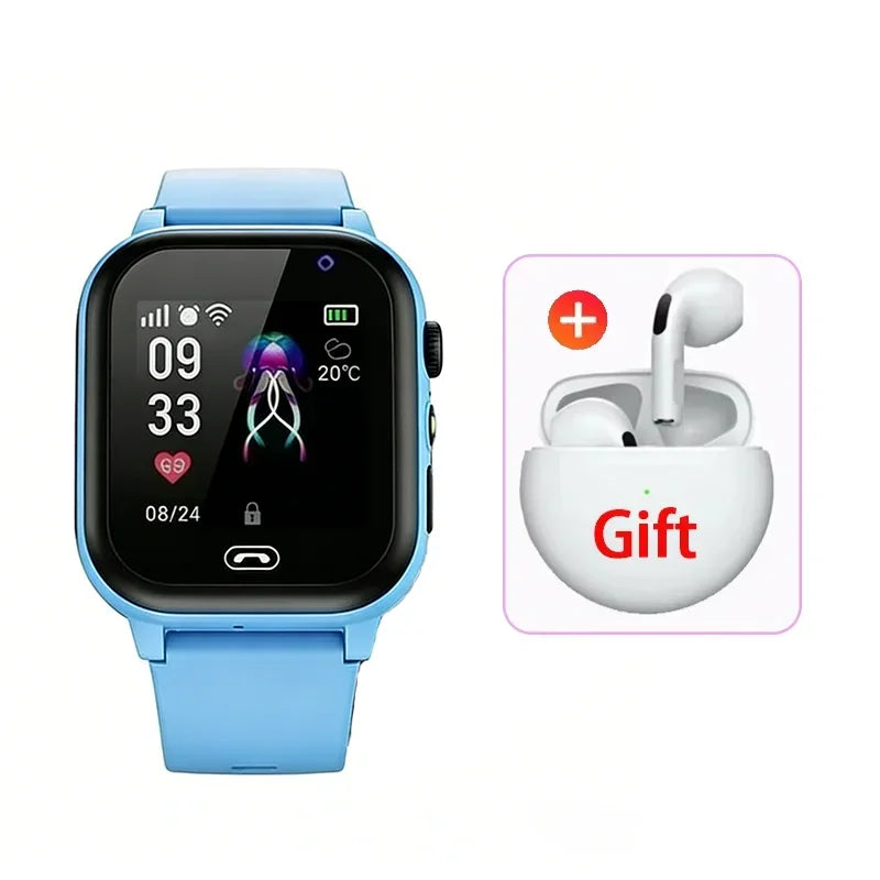 Montre Connectée Enfant Lenovo S30 GPS Géofence Appel Vidéo SIM SOS Caméra Écran 1,44 Bluetooth 5.3 – CLEVI Paris