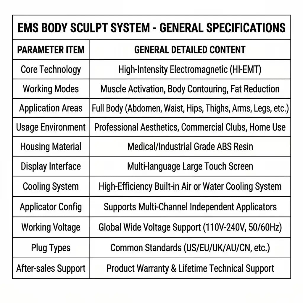 Appareil EMS et RF pour soins corporels – CLEVI Paris