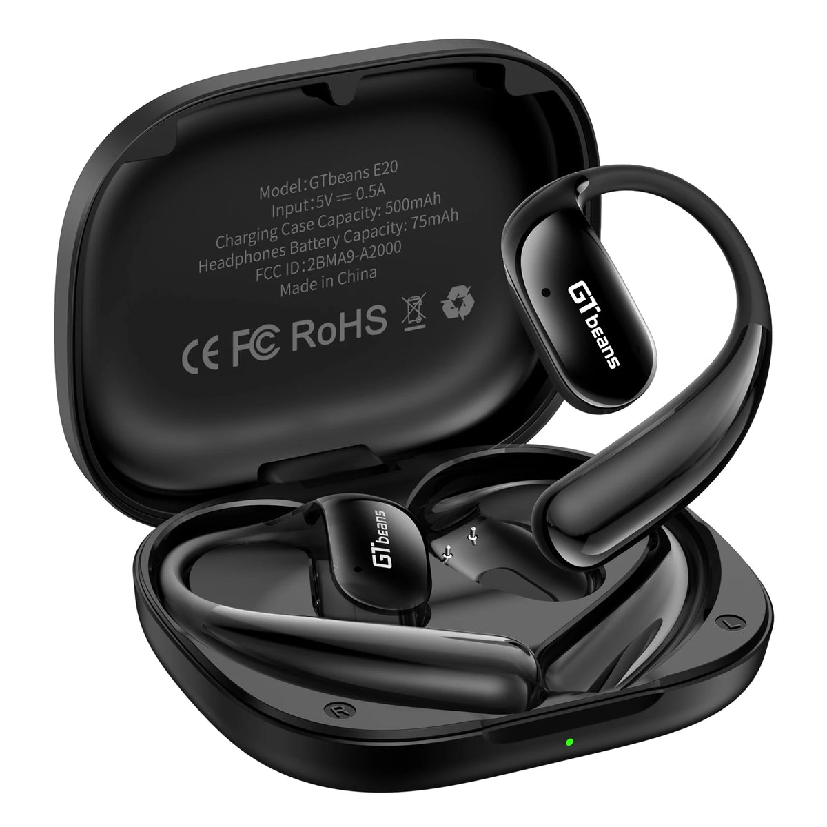 Écouteurs Open-Ear GTbeans E20 OWS BT 6.0 4 Micros – CLEVI Paris