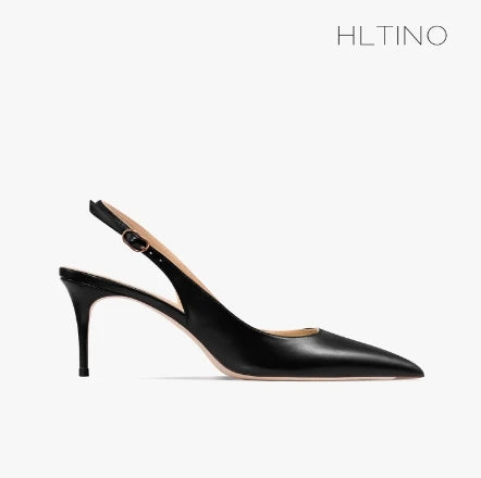 Escarpins slingback à talons fins – CLEVI Paris