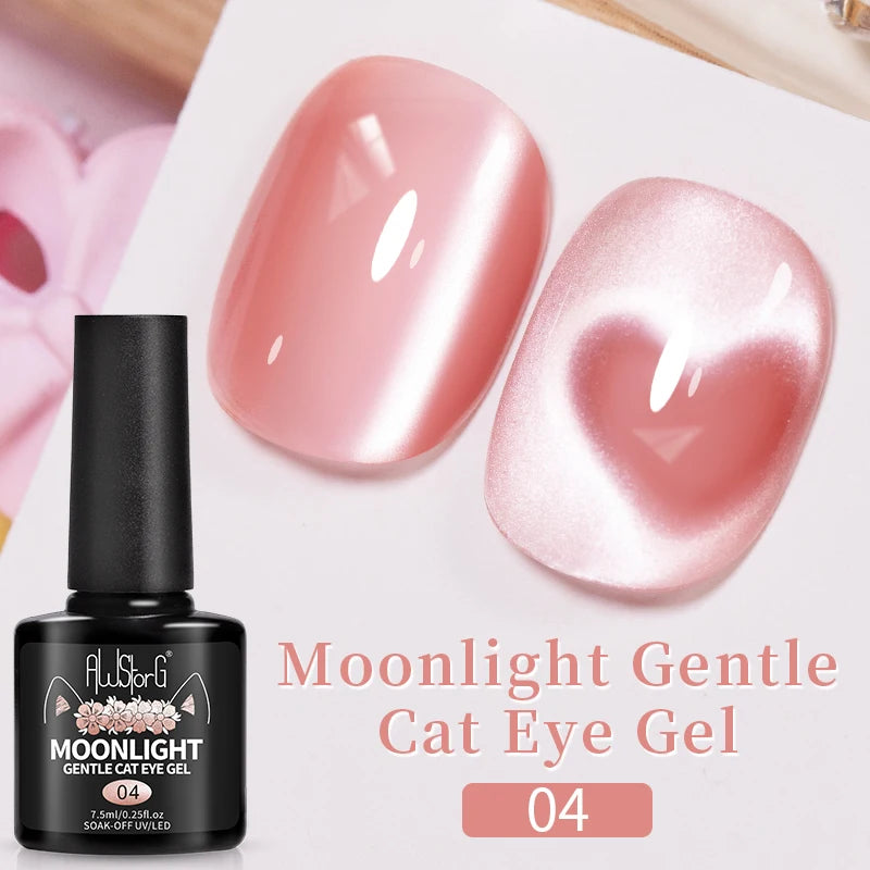 Vernis Gel UV Cat Eye AWStorG 7,5ml Semi-Permanent – CLEVI Paris