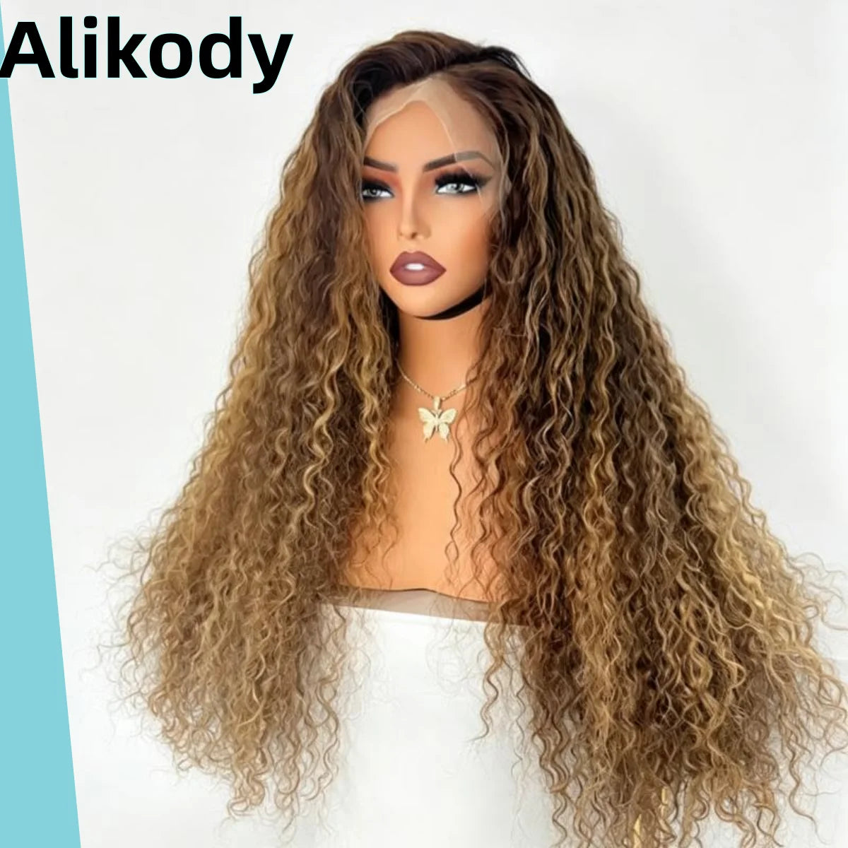 Perruque Lace Front Deep Wave Cheveux Humains – CLEVI Paris