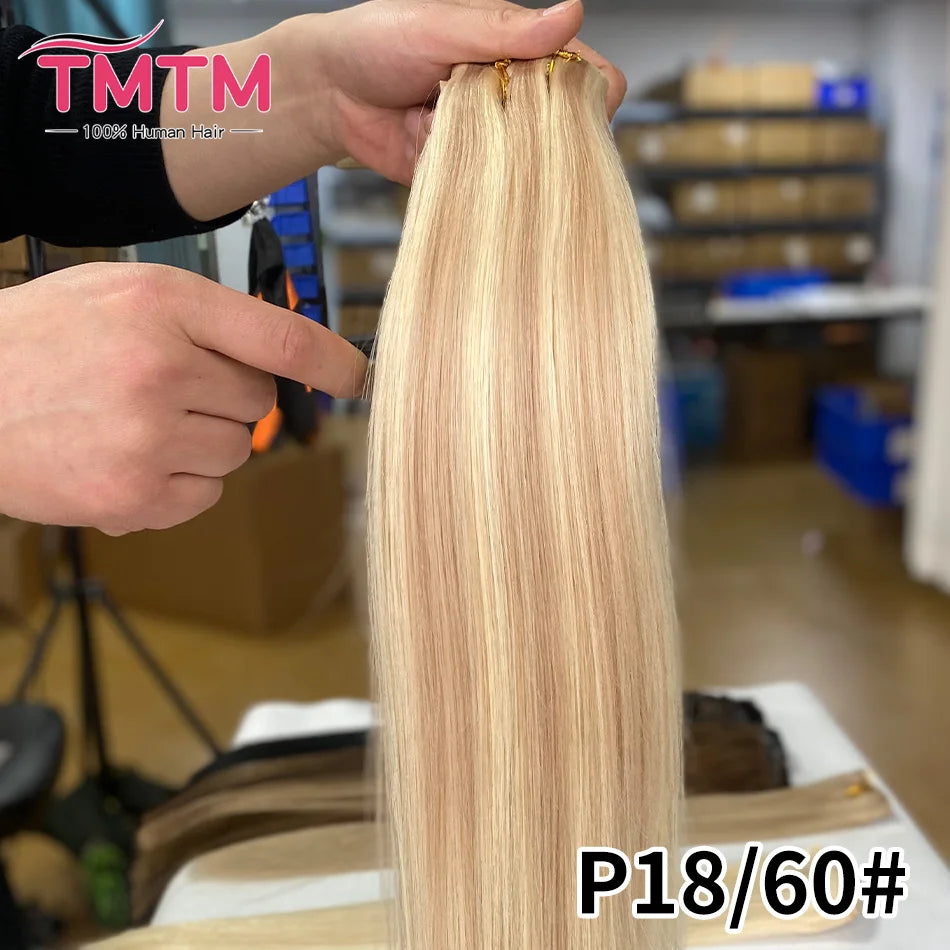 Extensions Cheveux Clip PU Invisibles 7 Pcs – CLEVI Paris