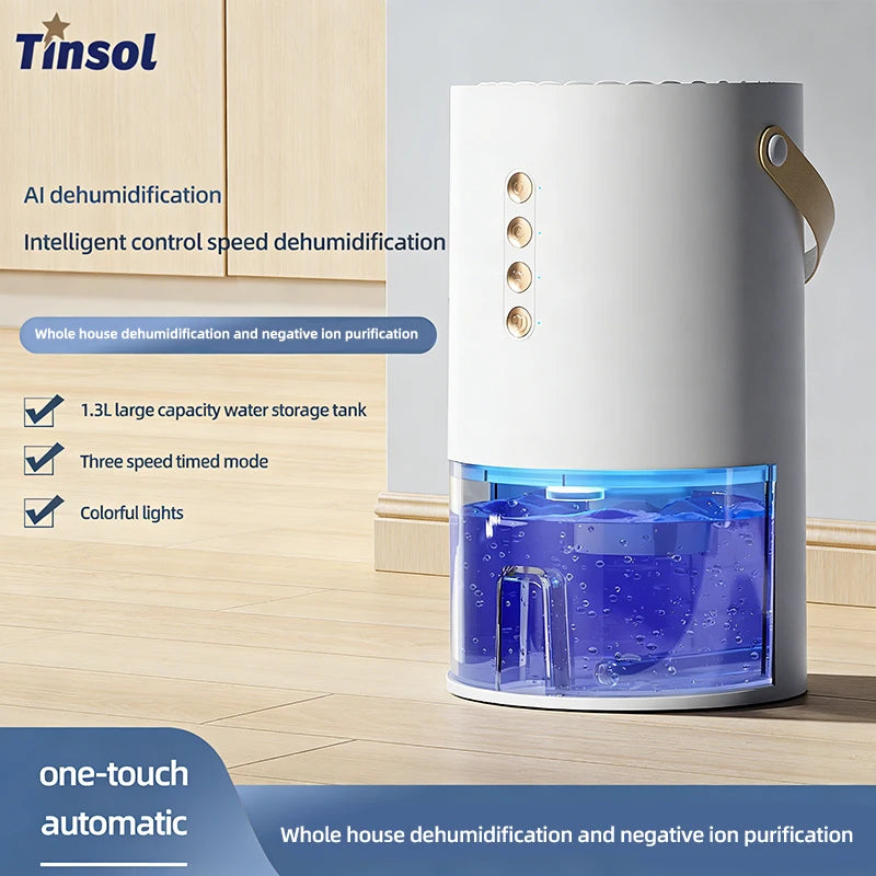Déshumidificateur TINSOL A2 avec minuterie – CLEVI Paris
