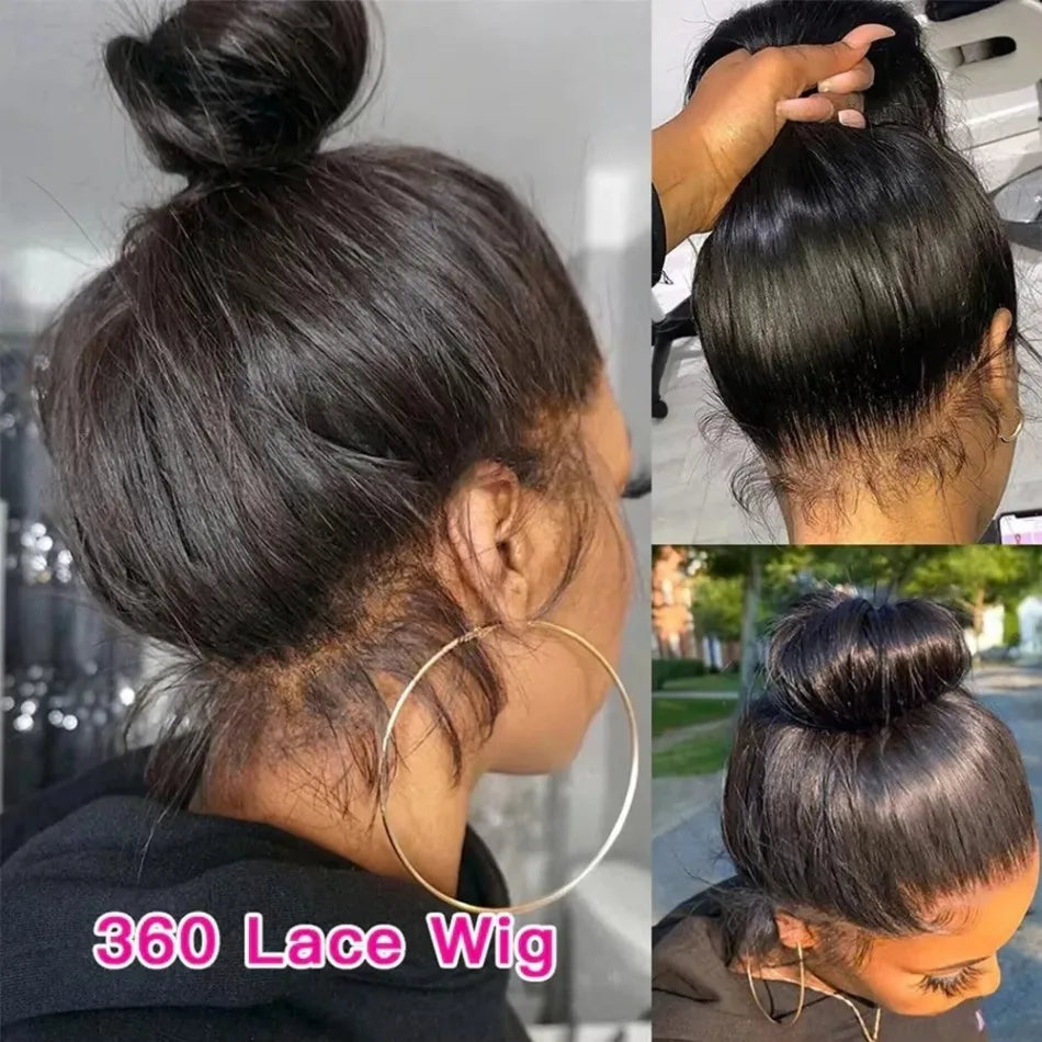 Perruque 360 Lace Front HD Remy Brésilien 200-250% – CLEVI Paris
