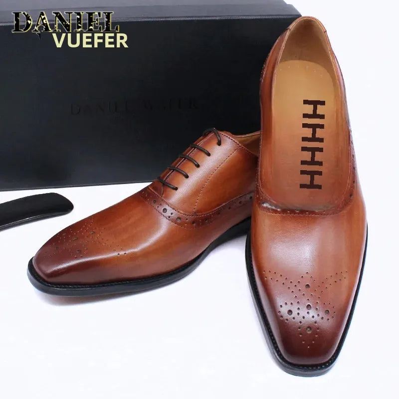 Chaussures Oxford en cuir pour homme – CLEVI Paris