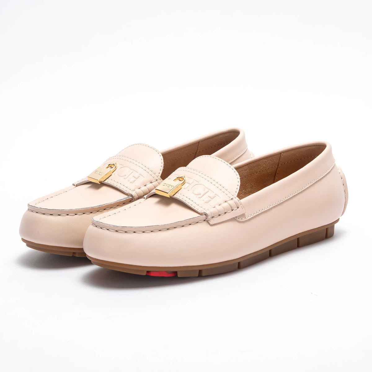 Chaussures plates femme en cuir fendu – CLEVI Paris