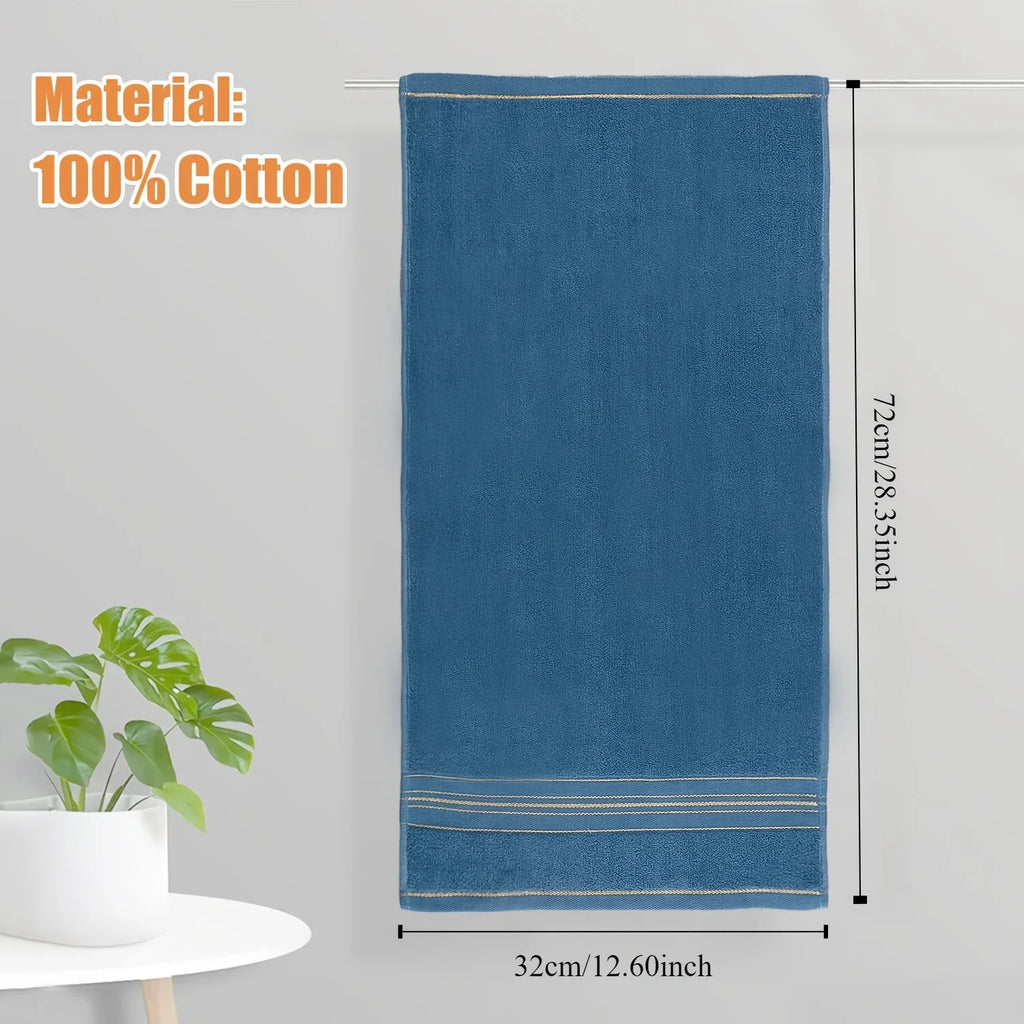 Serviette de bain 100 % coton douce et absorbante – CLEVI Paris