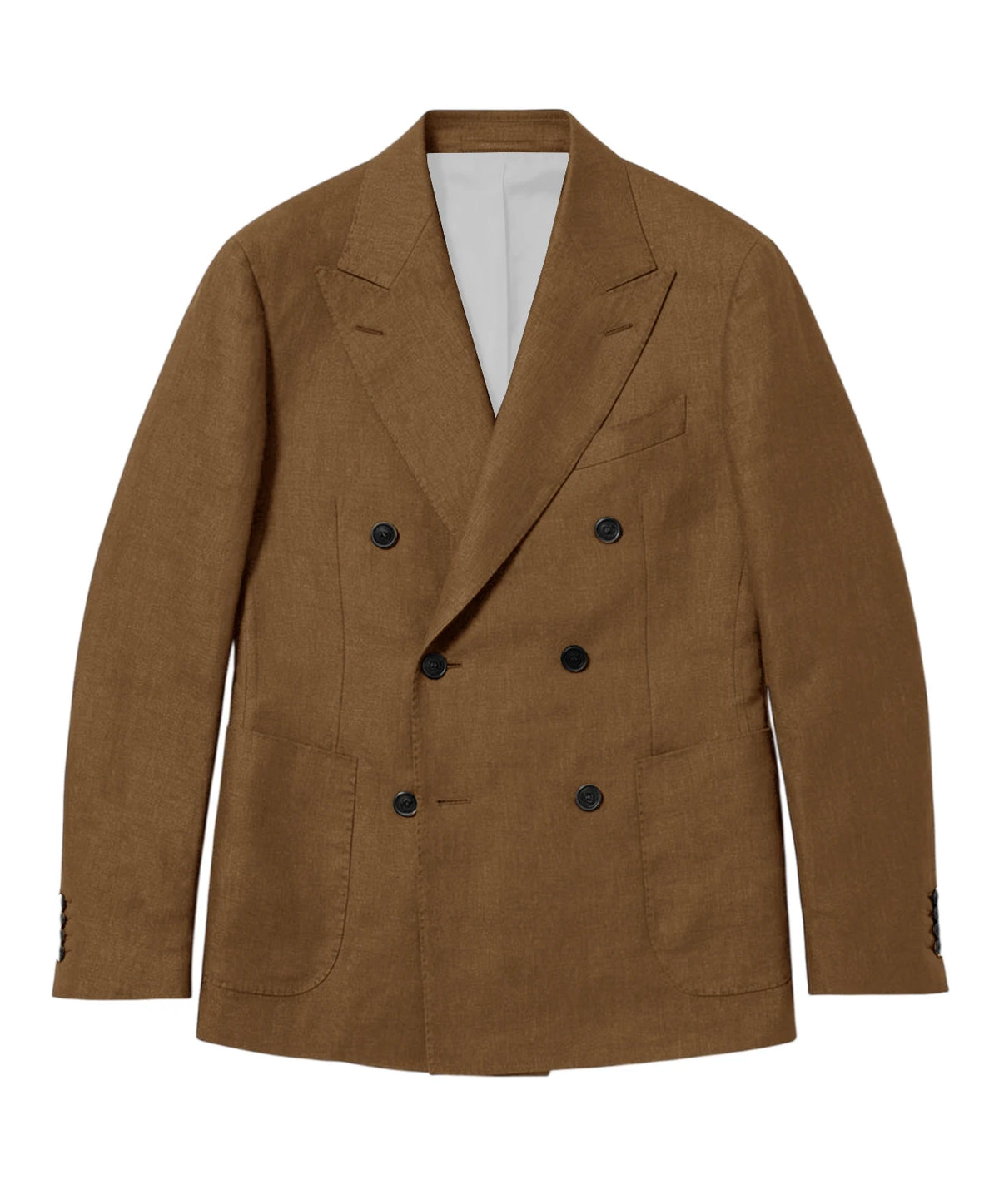 Blazer croisé homme en lin – CLEVI Paris