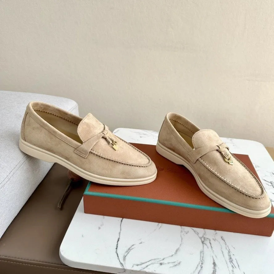 Mocassins unisexes en microfibre – CLEVI Paris
