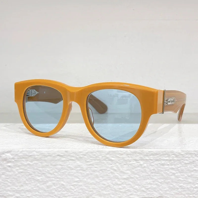 Lunettes de Soleil Homme Acétate UV400 Style Japonais – CLEVI Paris