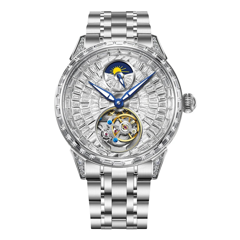 Montre automatique PINDU P6637 squelette – CLEVI Paris