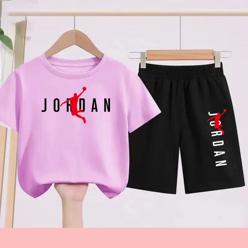 Ensemble enfant imprimé style sportif – CLEVI Paris