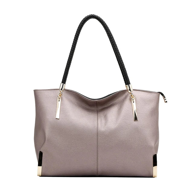 Sac à Main Femme Cuir Véritable Résistant Grande Capacité – CLEVI Paris