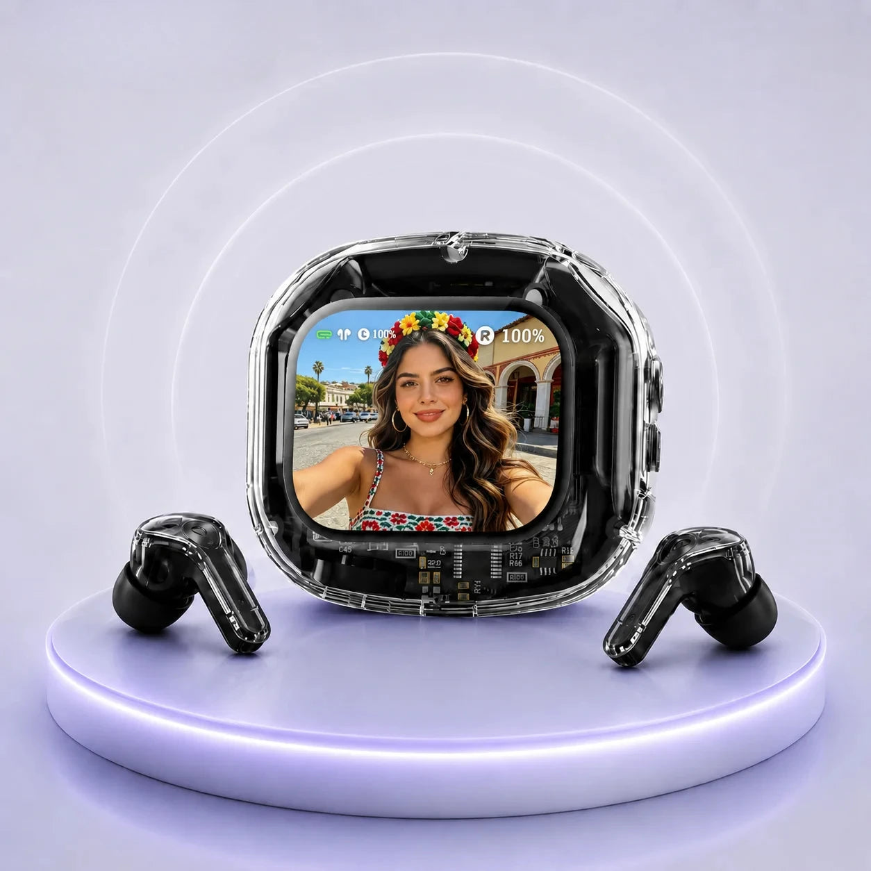 Écouteurs TWS Air Max Bluetooth 5.4 ANC Traduction IA – CLEVI Paris