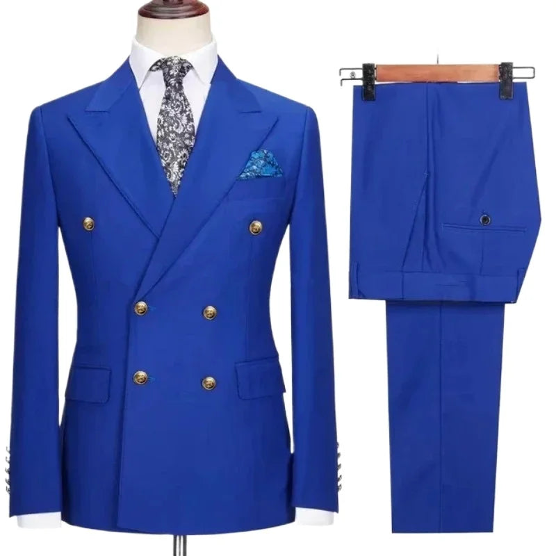 Costume croisé homme – Mariage & soirée – CLEVI Paris