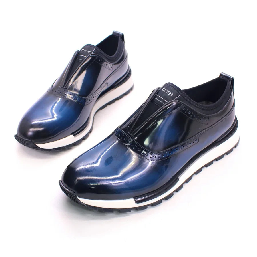 Chaussures homme en cuir à enfiler G22-32 – CLEVI Paris