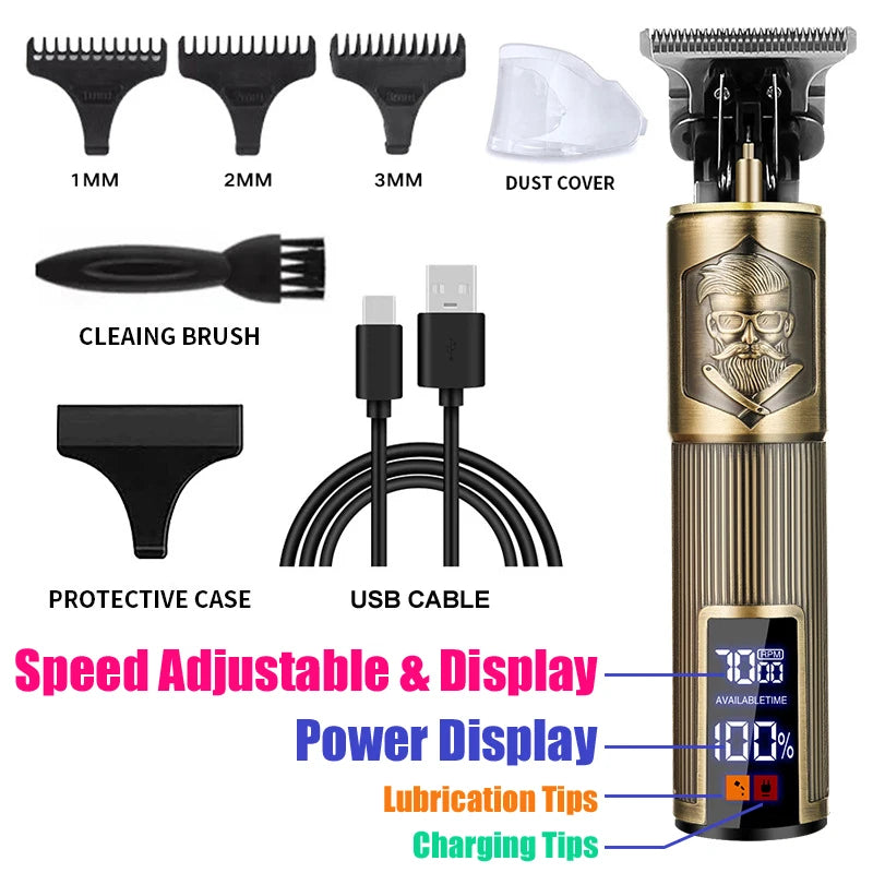 Tondeuse de précision rechargeable – CLEVI Paris