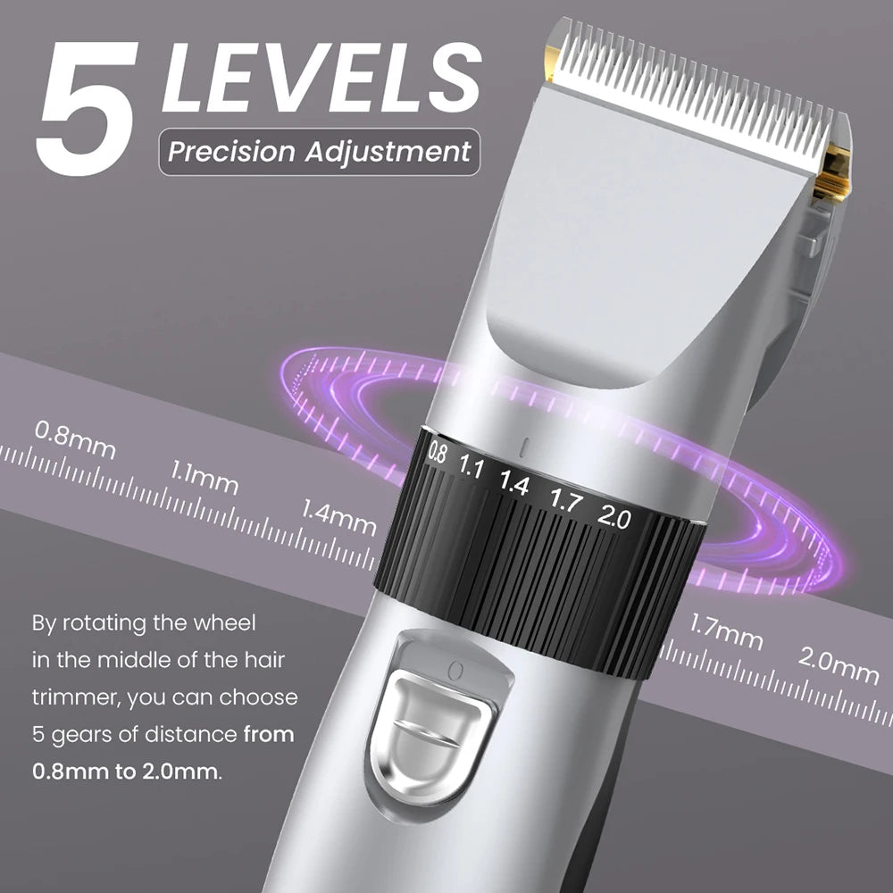 Tondeuse à cheveux USB-C réglable – CLEVI Paris