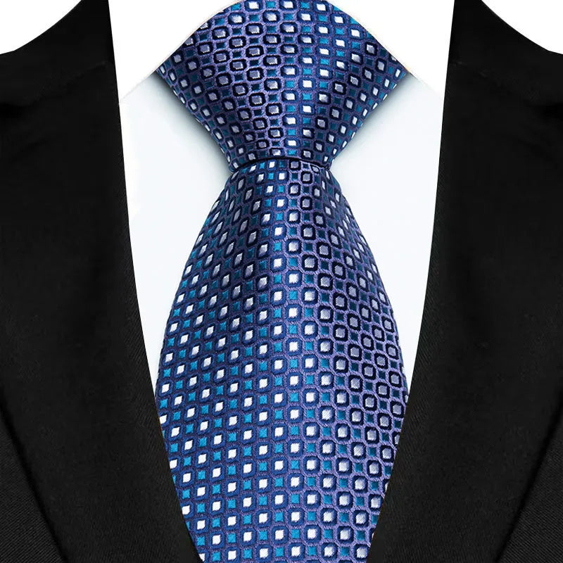 Cravate homme motif paisley 145 cm – CLEVI Paris