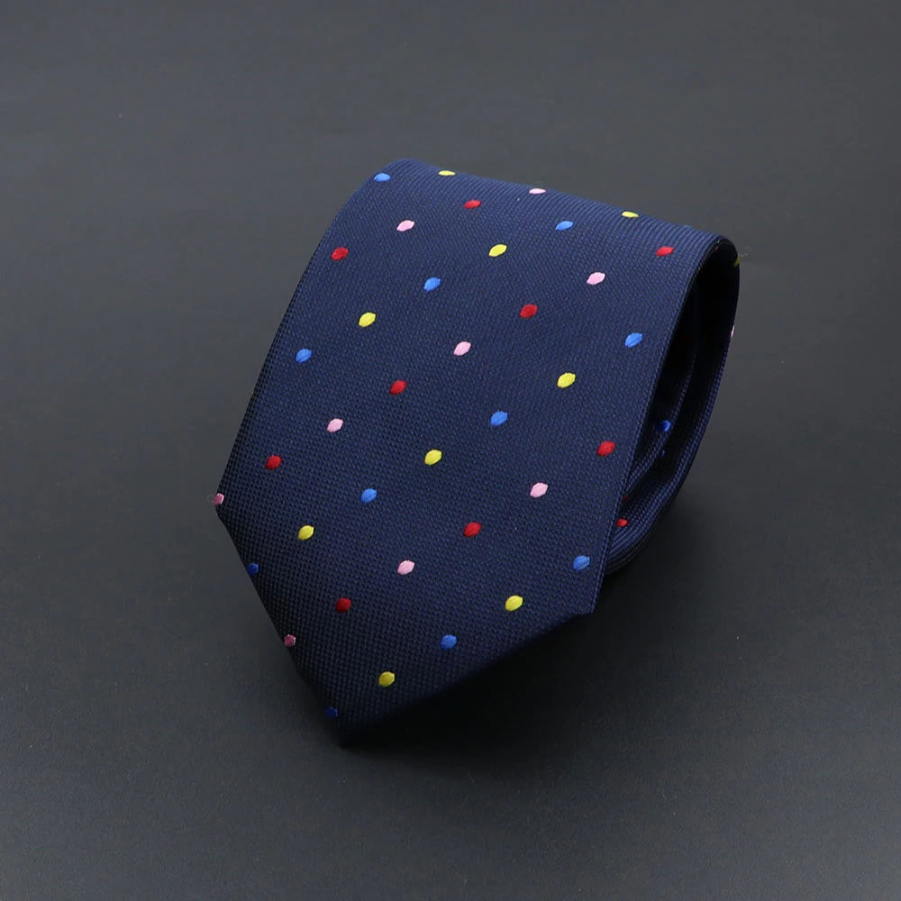 Cravate homme rayée motif paisley 145 cm – CLEVI Paris