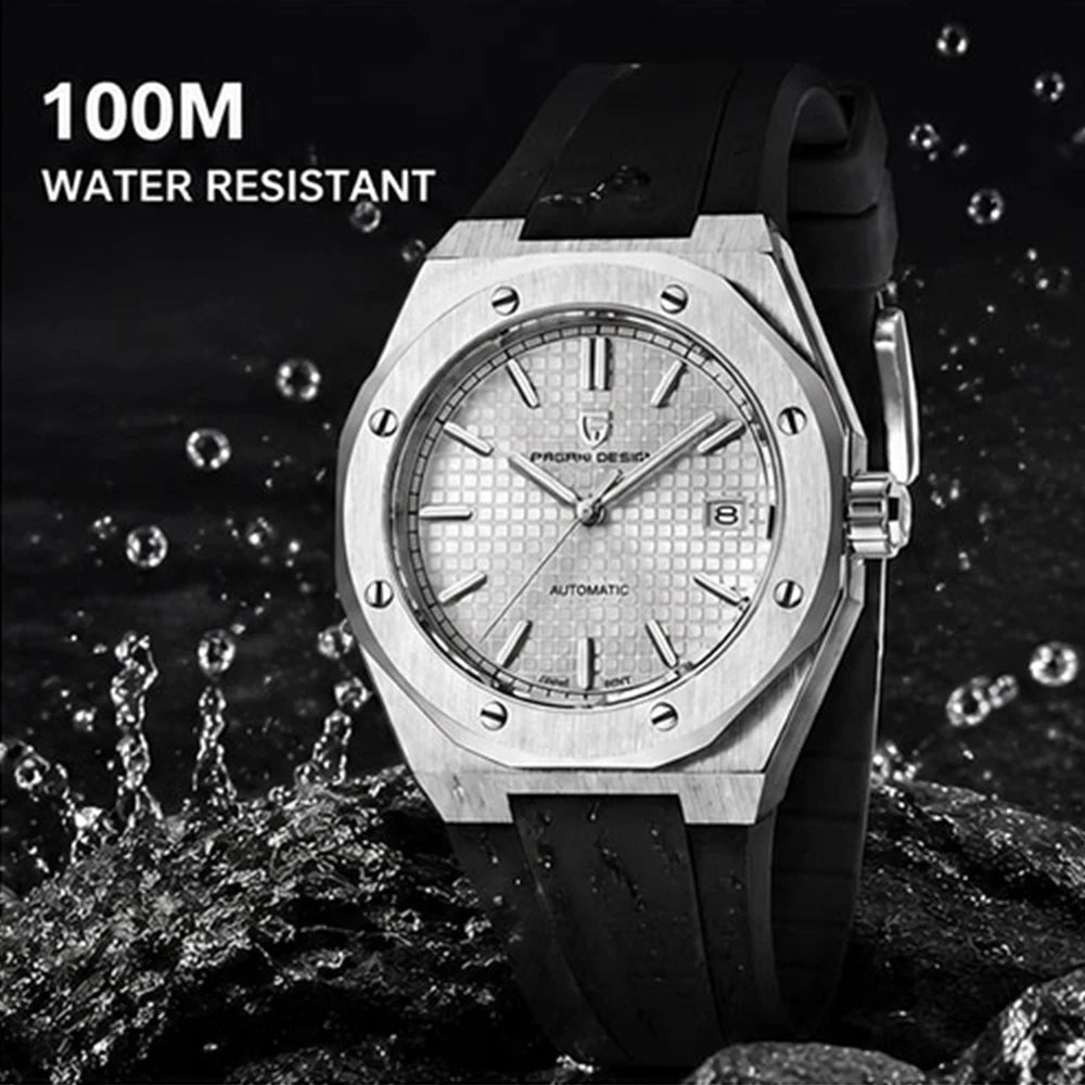 Montre Automatique Homme Pagani Design Miyota 8215 Saphir Acier 10 Bar 8 Coloris – CLEVI Paris